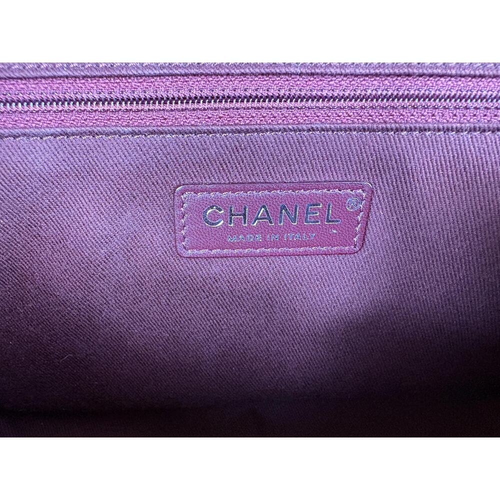 Authentic Chanel Matelasse Red Calfskin Leather Cocomark Shoulder Bag w/ COA - Picture 16 of 16